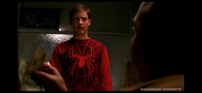 Create meme: Spider-Man, Tobey Maguire , spider-man 2002