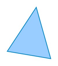 Создать мем: треугольные фигуры, голубой треугольник, треугольник геометрическая фигура