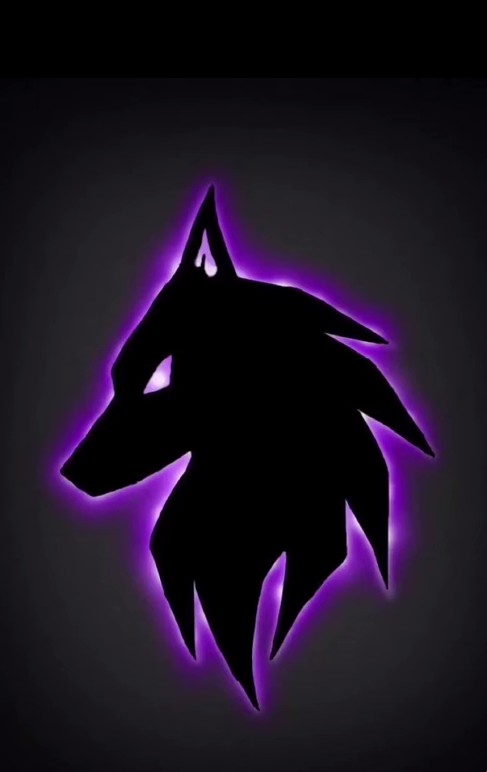 Create meme: purple wolf logo, wolf clan, shadow wolf