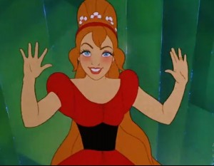 Create meme: ariel , Thumbelina cartoon 1964, disney princess 
