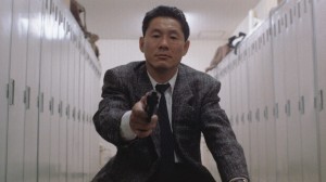 Создать мем: беспредел фильм 1989 гармаш, такеши китано полицейский, такеши китано жестокий полицейский
