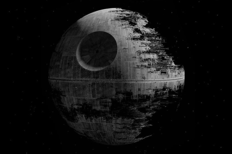 Create meme: star wars death star, Star Wars: The Last Jedi, star wars