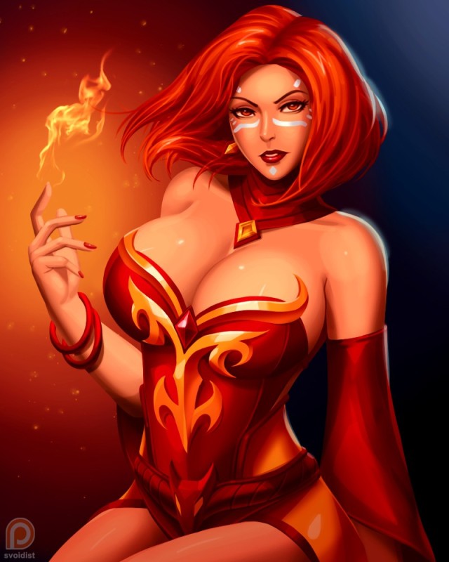 Create meme: Lina from dota, lina dota 2, Lina from dota 2