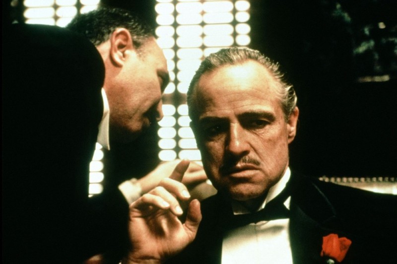 Create meme: meme of don Corleone , godfather , the godfather Marlon Brando 