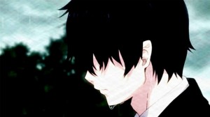 Создать мем: amv, anime lost sad, lonely anime boy