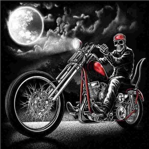 Создать мем: biker art, мотоцикл арт, картины байкеров дэвид манн