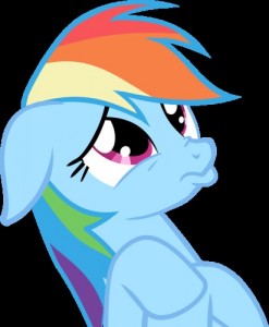 Create meme: rainbow dash, the rainbow, rainbow hair