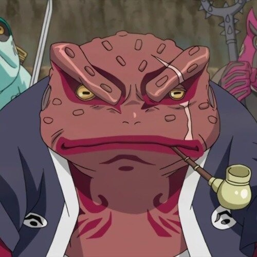 Create meme: Naruto Gamabunta toad, The toad from Naruto Gamabunta, Jiraiya's toad