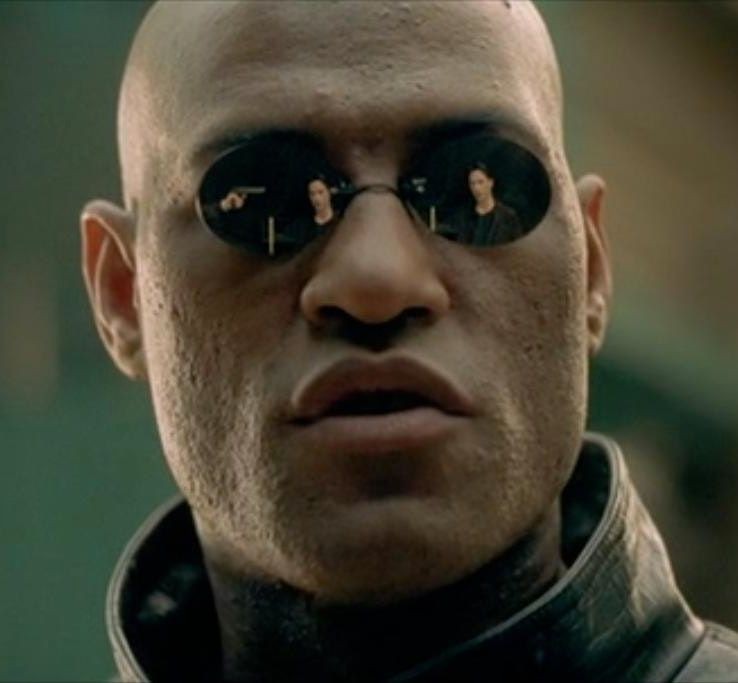 Create meme: a frame from the movie, weaklings memes, what if I told you