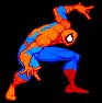 Создать мем: spider man gif пиксельный, человек паук пиксельный гиф, гифка рисунок человека паука