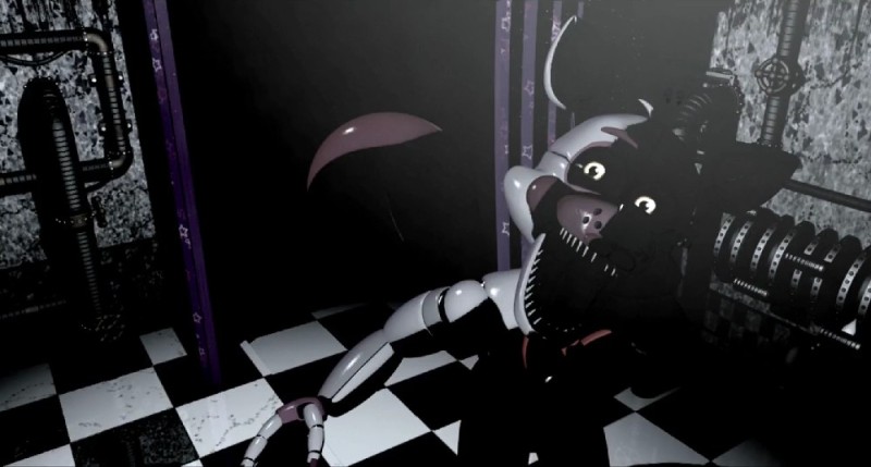 Создать мем: fnaf 5 камеры, фантайм аниматроники, фокси аниматроник