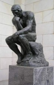 Create meme: the thinker Rodin slide, Rodin Auguste the thinker, 1880-1882, Auguste Rodin