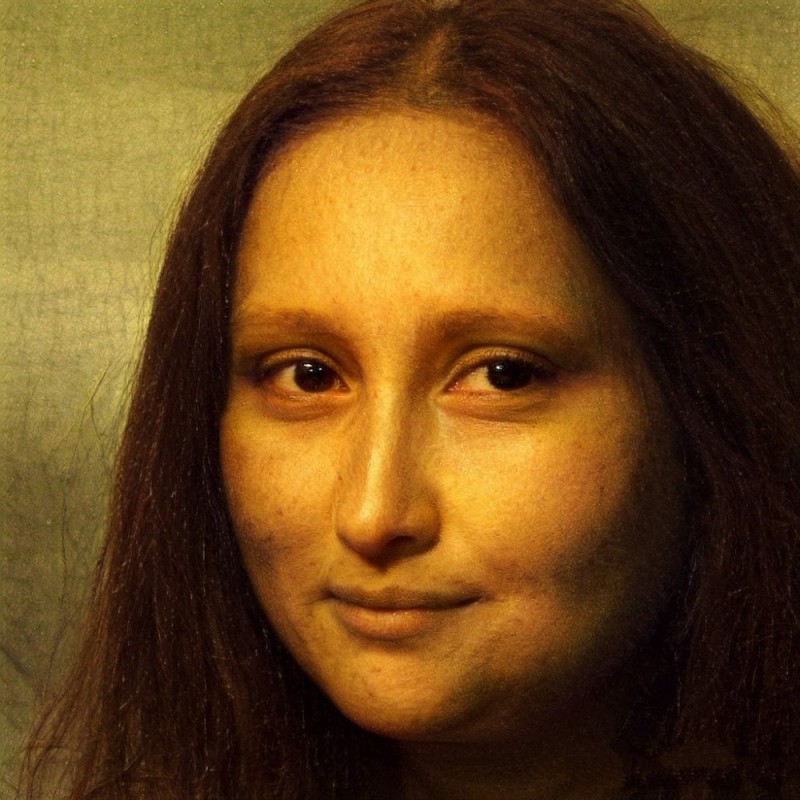 Создать мем: мона лиза, "джоконда" леонардо да винчи (1503-1505), картина мона лиза