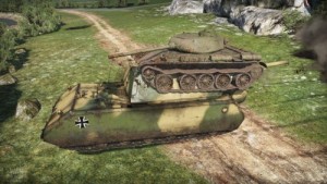 Create meme: tiger ii, war thunder, tank