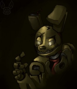 Создать мем: спринг, fnaf, springtrap