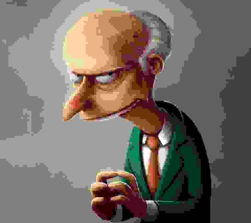 Create meme: funny character, the simpsons Mr. burns, Mr. Burns from the Simpsons