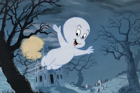 Create meme: Casper: a friendly ghost, Ghost cartoon, The ghost of Casper cartoon
