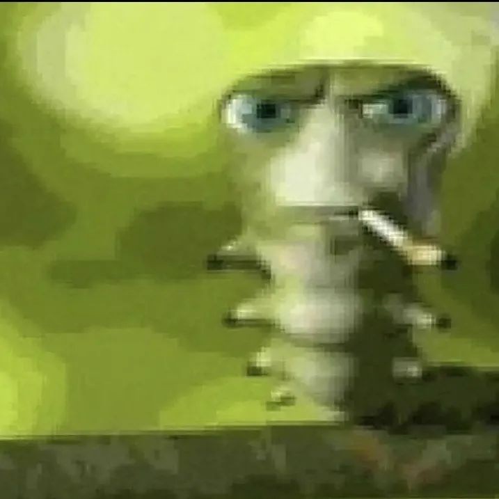 Create meme: meme caterpillar with a cigarette, caterpillar with a cigarette, the caterpillar meme