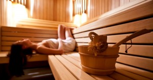 Create meme: Finnish sauna, relax in the sauna, relax sauna
