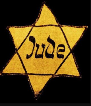 Создать мем: еврейский символ, желтая звезда jude, желтая звезда давида
