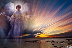 Create meme: angel, GIF guardian angel, guardian angel with a halo