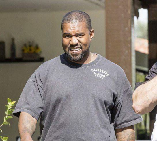 Create meme: Kanye West , kanye west got fatter, kanye west fat 2021