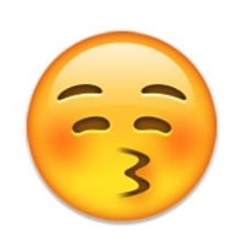 Create meme: smiley kiss, emoji cute, Emoji
