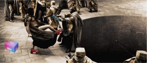 Create meme: 300 Spartans this is Sparta, 300 Spartans the pit, 300 Spartans well