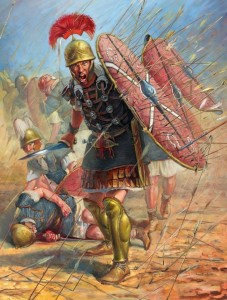 Create meme: the ancient Romans war commander, Roman legionary, The battle of Carrhae