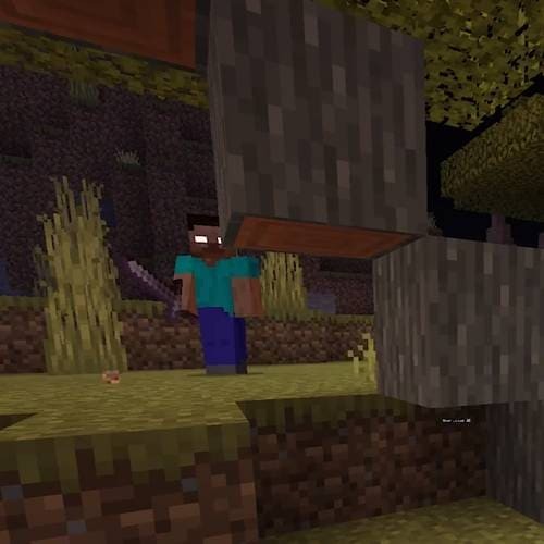 Create meme: herobrine mod, herobrine , Steve minecraft