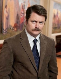 Create meme: Ron Swanson, Ron Swanson I'm a simple man, a simple man