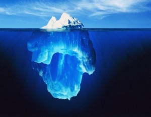 Create meme: iceberg