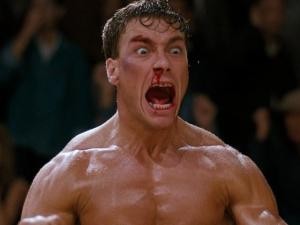 Create meme: van Damme, blood sport, To