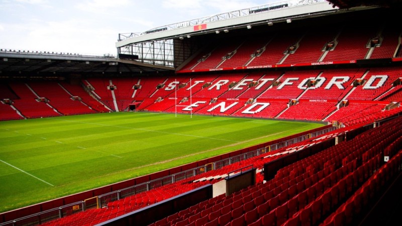 Create meme: old trafford stadium, old trafford, manchester united stadium