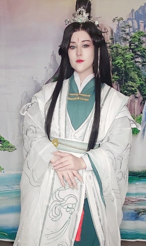 Create meme: Shi Qingxuan cosplay, Hanfu, anime cosplay costume