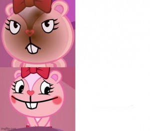 Create meme: happy tree friends