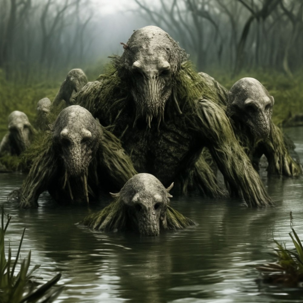 Create meme: swamp thing, swamp monster, Sophie Prestigiacomo