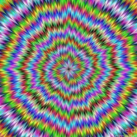 Create meme: illusion, psychedelic, optical illusion