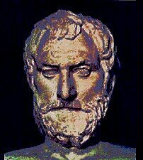 Создать мем: фалес милетский скульптура портрет, великий математик древности фалес, фалес милетский