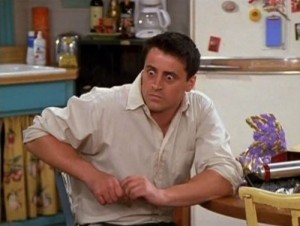 Create meme: show friends Joe, Joe tribbiani surprise, Joey tribbiani