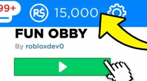 Создать мем: free robux obby, робуксы, 1000 робуксов