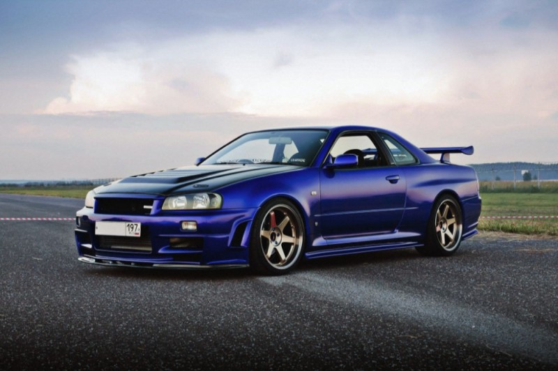 Создать мем: nissan skyline gtr r34 m-spec, nissan skyline gt r r 34, nissan skyline gt