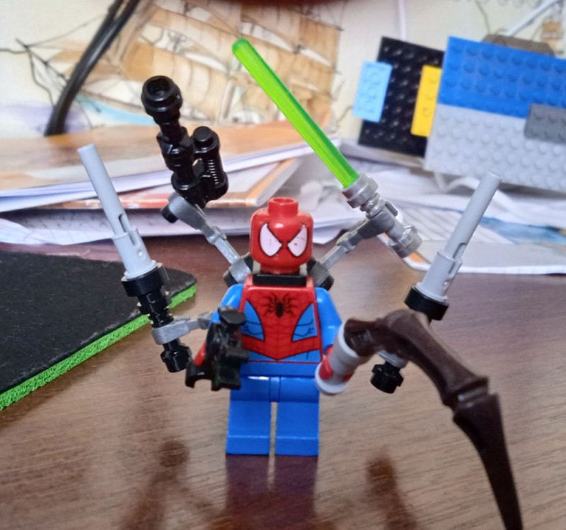 Create meme: watch lego deadpool, lego deadpool, lego deadpool minifigures