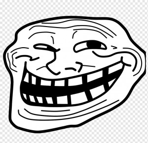 Create meme: the trollface, the mask Troll face, Troll