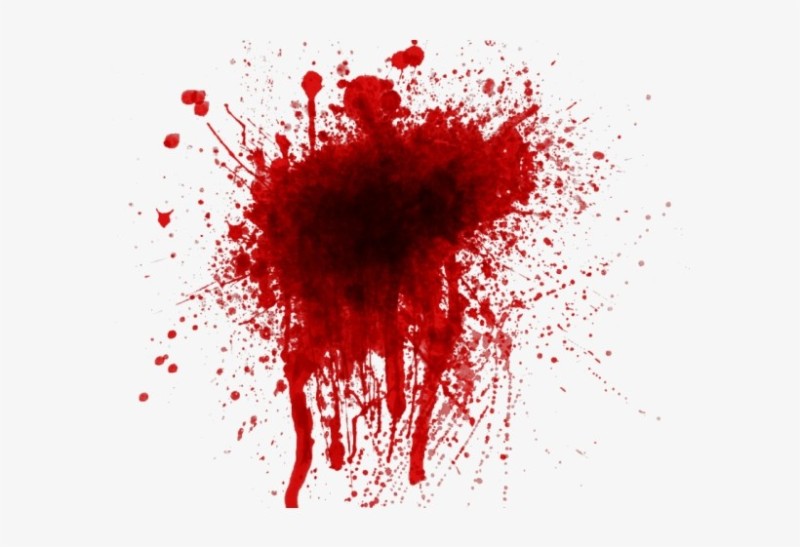 Create meme: bloodstains, blood spatter, blood on white
