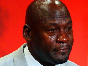 Create meme: crying black man, Michael Jordan crying, Jordan Crying
