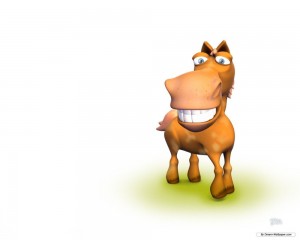 Create meme: a talking horse, funny horse