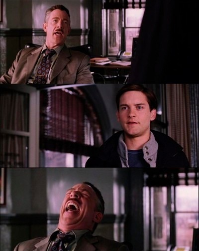 Create meme: J. Jonah jameson, meme generator, J. Jonah jameson meme