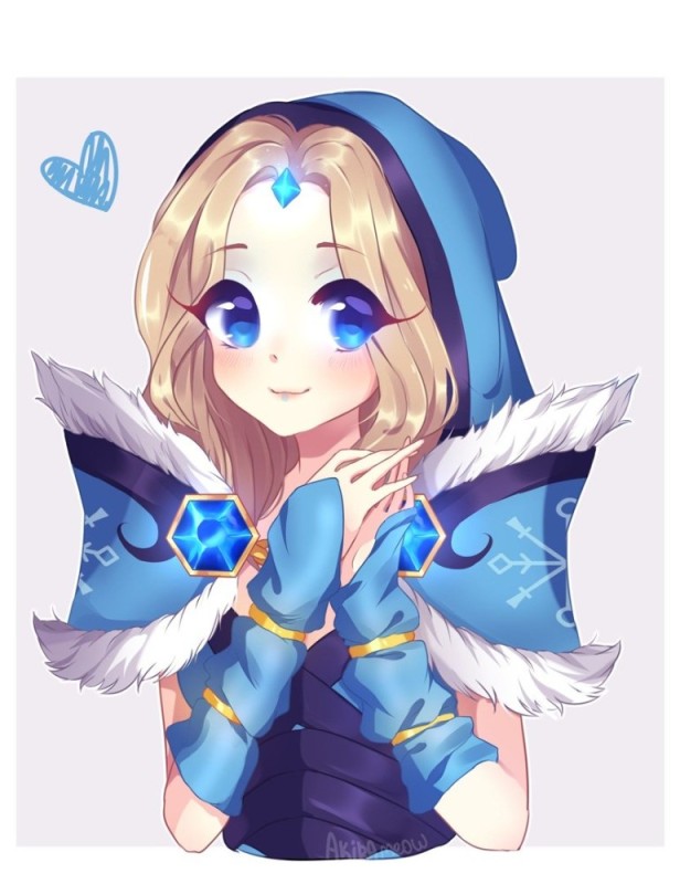 Create meme: crystal maiden dota 2, crystal maiden, crystal maiden dota 2