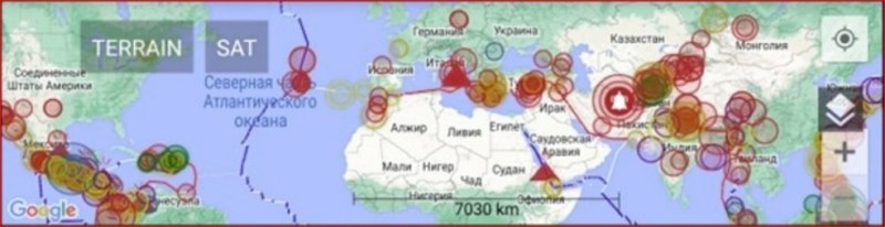 Создать мем: карта землетрясений, нато карта, карта турции